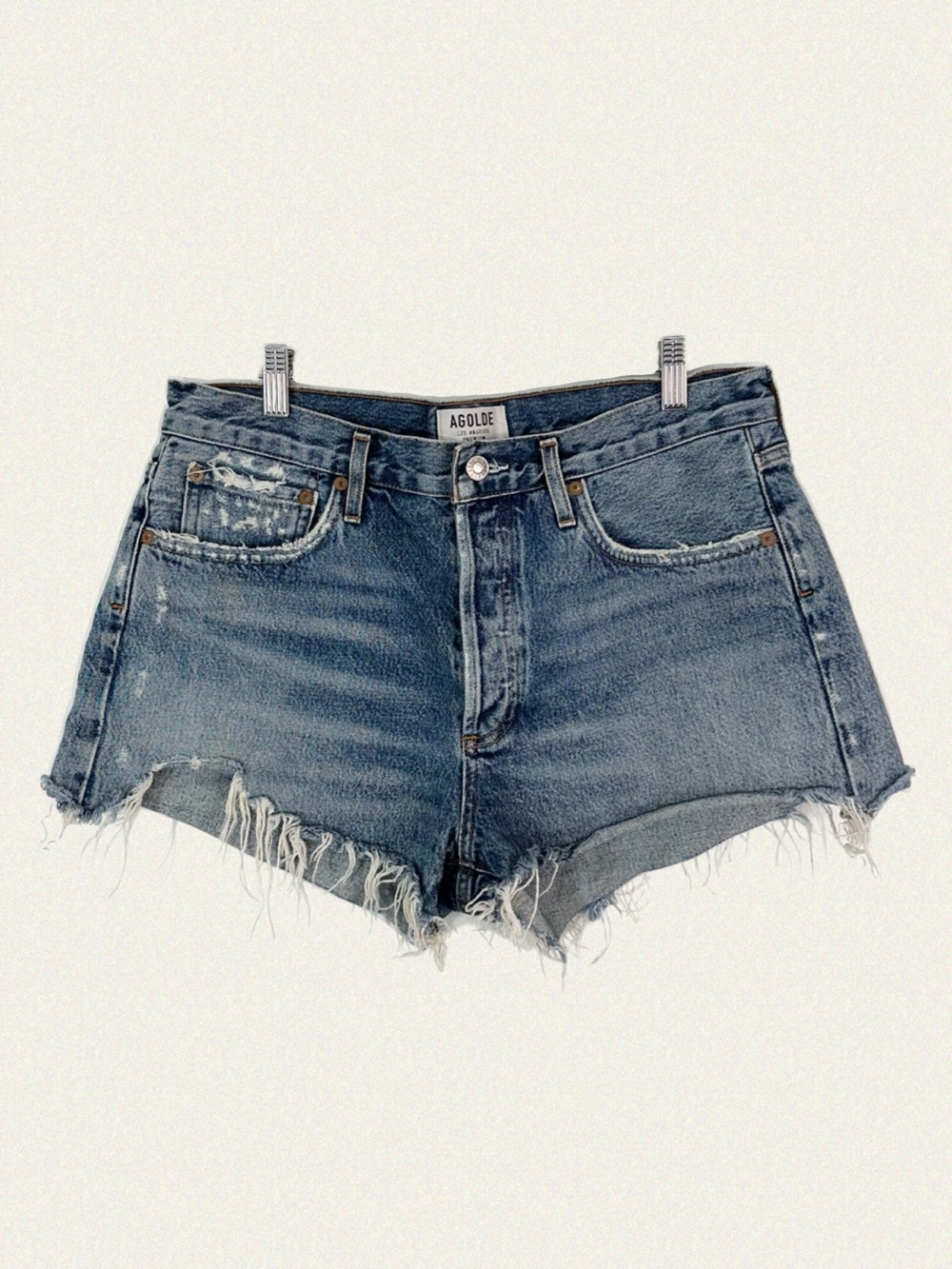 Agolde Parker Cut-Off Short - Picture 7 of 10